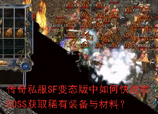 ����˽��SF��̬������ο���ˢBOSS��ȡϡ��װ������ϣ�