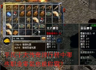 ƽ��ʮ�������а�����Щְҵ���Ҳ�ܳưԣ�