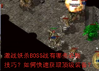 ��ս��ɱBOSSս����Щ��ʤ���ɣ���ο��ٻ�ȡ����װ����