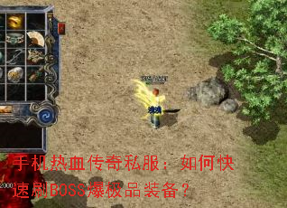 �ֻ���Ѫ����˽������ο���ˢBOSS����Ʒװ����