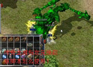 ��������ָ���һ�ѫ�½ű���ôʹ�ã�