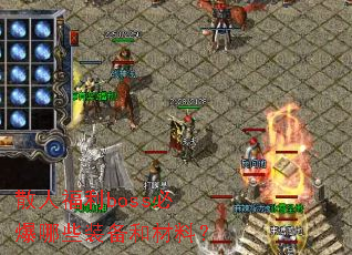 ɢ�˸���boss�ر���Щװ���Ͳ��ϣ�