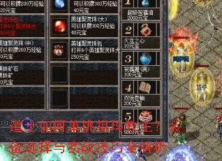 ��ʿ��ε������������װ��ѡ����ʵս����ȫ����