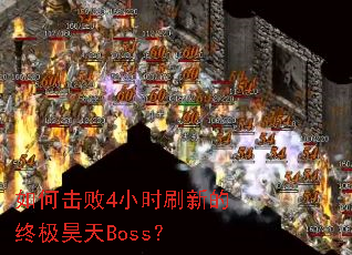 ��λ���4Сʱˢ�µ��ռ����Boss��