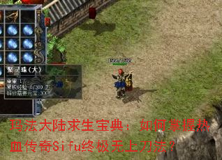 �귨��½�������䣺���������Ѫ����Sifu�ռ����ϵ�����