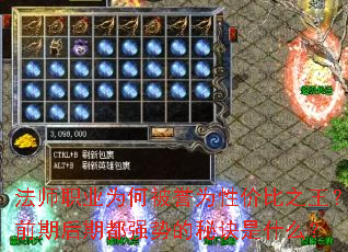 法师职业为何被誉为性价比之王?前期后期都强势的秘诀是什么? 法师职业为何被誉为性价比之王?前期后期都强势的秘诀是什么?