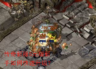 传奇新服5元版新手如何快速升级? 传奇新服5元版新手如何快速升级?