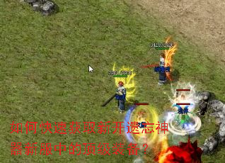 如何快速获取新开遗忘神器新服中的顶级装备? 如何快速获取新开遗忘神器新服中的顶级装备?