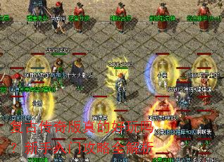 复古传奇版真的好玩吗?新手入门攻略全解析 复古传奇版真的好玩吗?新手入门攻略全解析