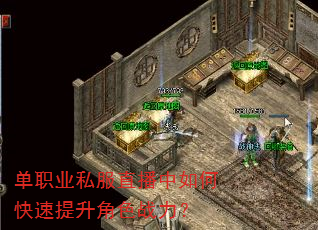 单职业私服直播中如何快速提升角色战力? 单职业私服直播中如何快速提升角色战力?