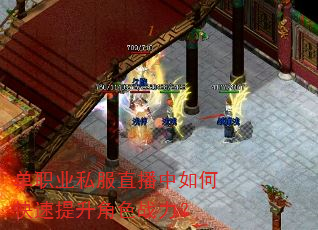 单职业私服直播中如何快速提升角色战力? 单职业私服直播中如何快速提升角色战力?